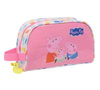PEPPA PIG BABY PIG - Beauty case grande per bambini, adatto a carrozzina, ideale per bambini dai 5 ai 14 anni, comodo e versatile, qualità e resistenza, 26 x 16 x 9 cm