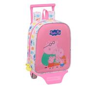 PEPPA PIG BABY PIG - Zaino per asilo nido con safta Cart, ideale per bambini di diverse età, comodo e versatile, qualità e resistenza, 22 x 10 x 27 cm