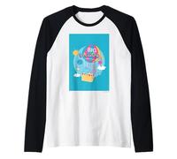 Peppa Pig Balloon Maglia con Maniche Raglan