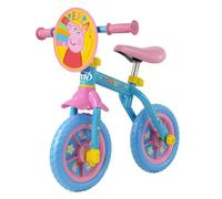 Peppa Pig Bicicletta Bambini 2-in-1 Con Stabilizzatori 10" (25cm) Blu