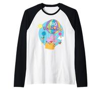Peppa Pig Big Balloon Maglia con Maniche Raglan
