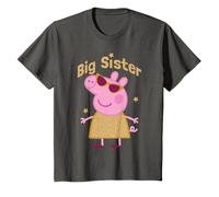 Peppa Pig Big Sister Sparkle Sunglasses Portrait Maglietta