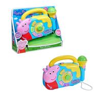 Peppa Pig Boombox | Set da gioco musicale con microfono | Carillon a tema Peppa Pig con filastrocche | Peppa Pig House On The Hill Toys | Set di giocattoli musicali per bambini | Età 18 mesi +