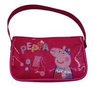 Peppa Pig Borsa a mano patchwork per bambini - Rosa, rosa, 20cm