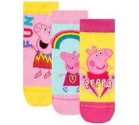 Peppa Pig Calzini Confezione da 3 per Ragazze Multicolore 20/23