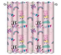 Peppa Pig Cameretta Bambini Gamma - Set Copripiumino Cuscino Telo Lampada