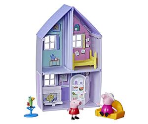 Peppa Pig Casa di nonna e nonno Wutz, set da gioco con 2 personaggi e 3 fantastici accessori, per bambini dai 3 anni in su, Multi