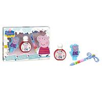 Peppa Pig, Cofanetto bambina, 1 Eau de Toilette da 50 ml + 1 Gel da 50 ml + 1 penna multicolore