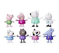 Peppa Pig, Confezione di Action Figure La Dottoressa Orso Polare Visita Peppa e i Suoi Amici, Giocattolo per età prescolare, Include 8 Action Figure, dai 3 Anni in su [Esclusivo Amazon]