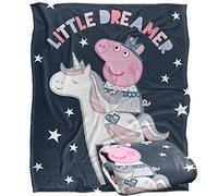 Peppa Pig Coperta Kids Silky Touch, Little Dreamer, 152 x 127 cm, 50" x 60"