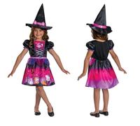 Peppa Pig Costume da strega di Disguise: costume da strega con licenza ufficiale, perfetto per Halloween e giochi di vestire per i più piccoli.