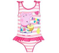 Peppa Pig Costumi Bagno Costume Bambina Mare | Costume da Bagno Estate Rosa 3-4 Anni