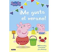 Peppa Pig. Cuaderno de actividades - ¡Me gusta el verano!: Refrescantes actividades con adhesivos