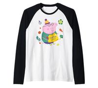 Peppa Pig Daddy Pig Super Chef Maglia con Maniche Raglan