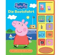 Peppa Pig - Die Bootsfahrt - Klappen-Geräusche-Buch mit 10 Sounds - Pappbilderbuch - Peppa Wutz