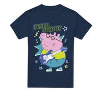 Peppa Pig Disco Daddy Maglietta Uomo (TV5057)