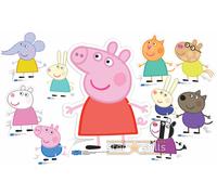 Peppa Pig e Amici Lifesize Cartone Ritaglio Collezione Di 10 Standees