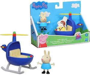 PEPPA PIG ELICOTTERO Playset con FIGURA REBECCA CONIGLIO Originale HASBRO F2742
