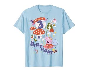 Peppa Pig Fairy Princess Peppa Magical 3rd Birthday Maglietta