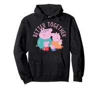 Peppa Pig Family Better Together Felpa con Cappuccio