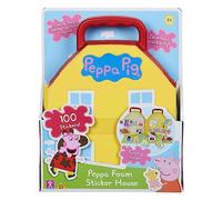 Peppa Pig Foam Sticker House, create Peppa Pig scenes, 100 reusable foam stickers, featuring lots of characters and accessories