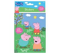 Peppa Pig Fogli di adesivi per bambini, 500 + adesivi, per bambini dai 3 anni in su