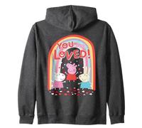 Peppa Pig Friends You Are Loved Felpa con Cappuccio