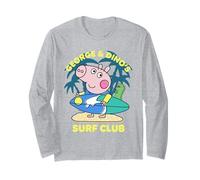 Peppa Pig George And Dino's Surf Club Maglia a Manica