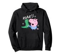 Peppa Pig George Dinosaur Raw Adventure Esplora Fun Classic Felpa con Cappuccio