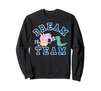 Peppa Pig George Dinosaur Raw Dream Team Adventure Classic Felpa