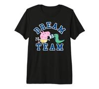 Peppa Pig George Dinosaur Raw Dream Team Adventure Classic Maglietta Premium