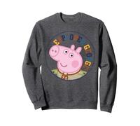 Peppa Pig George Explorer Avventura all'aperto Scuola Classica Felpa