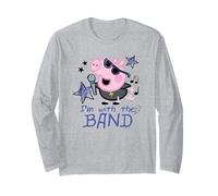 Peppa Pig George I'm with The Band Maglia a Manica