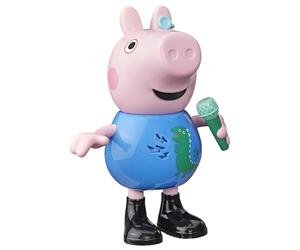 Peppa Pig, George Pig Che Scherza e Canta, Giocattolo Musicale con più di 50 Suoni e Canzoni, Giocattoli per Bambini e Bambine in età prescolare, dai 3 Anni in su - Versione Inglese