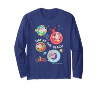 Peppa Pig George Pig Day At The Beach Maglia a Manica