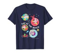 Peppa Pig George Pig Day At The Beach Maglietta