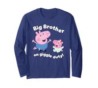 Peppa Pig George Pig Giggle Duty Maglia a Manica