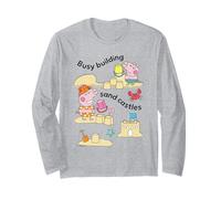 Peppa Pig George Pig Sandcastles Maglia a Manica