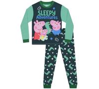Peppa Pig George Pyjamas for Boys, Long Sleeve Pyjamas, George Pig Pigiami Set 5-6 Anni