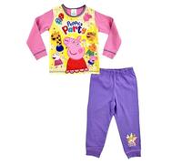 Peppa Pig, Girls - Set di 2 pigiami "Peppa's Party", rosa, età 18 mesi, 5 anni, multicolore, 4-5 Jahre