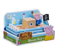 PEPPA PIG GRANDPA PIGS WOODEN BOAT, Sustainable FSC Certified Wooden Toy, Preschool Toy, Imaginative Play, Gift For 2-5 Year Old