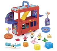 Peppa Pig, playset Festa sul Bus di Peppa 2 in 1