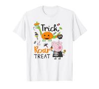 Peppa Pig Halloween Trick Roar Treat George's Costume Maglietta