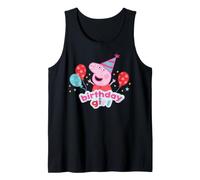 Peppa Pig Happy Birthday Party Special Day, Divertente Classico Canotta