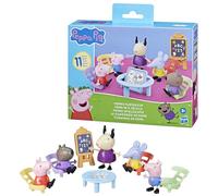 Peppa Pig Hasbro, Playset Gruppo di Gioco di Peppa, Set con 5 Action Figure di Personaggi in Plastica e Accessori, Giochi per Bambine e Bambini da 3 Anni in su