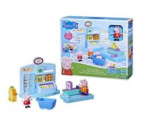 Peppa Pig Hasbro playset Peppa al Supermercato, Giocattolo per età prescolare, Include 2 Action Figure e 8 Accessori a Tema, dai 3 Anni in su, Multicolore