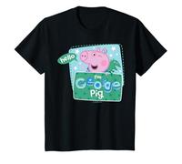 Peppa Pig Hello I am George Pig Maglietta