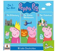 Peppa Pig Hörspiele - 01/3er Box (Folgen 1,2,3)