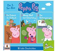 Peppa Pig Hörspiele - 02/3er Box (Folgen 4,5,6)
