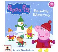 Peppa Pig Hörspiele Folge 34: Ein Kalter Wintertag (CD)
